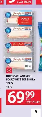 Selgros Dorsz atlantycki polędwice bez skóry Abramczyk oferta