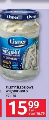 Selgros Filety śledziowe wiejskie Lisner oferta