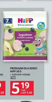 Selgros Przekąski dla dzieci HiPP oferta