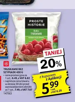 Selgros Truskawki bez szypułek Proste Historie oferta