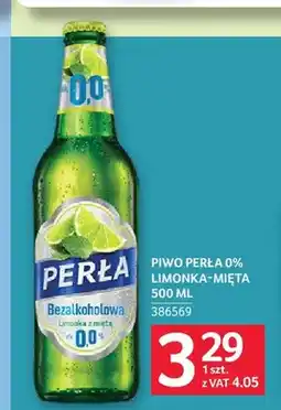 Selgros Piwo bezalkoholowe Perła Limonka-Mięta oferta