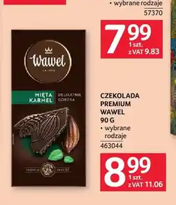 Selgros Czekolada Premium Wawel oferta