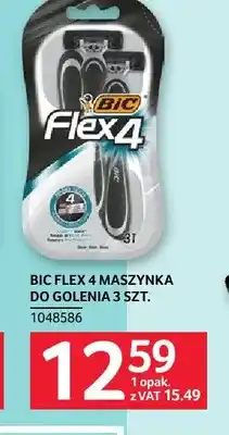 Selgros Maszynka do golenia Bic Flex 4 oferta