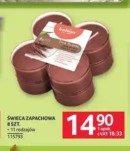 Selgros Świeca zapachowa 8 szt. Bolsius oferta