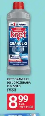 Selgros Granulki do udrożniania rur Kret oferta