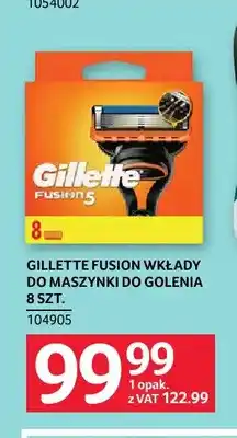 Selgros Wkłady do maszynki do golenia Gillette Fusion oferta