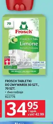 Selgros Tabletki do zmywarek Frosch 50 szt oferta