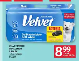 Selgros Papier toaletowy Velvet 8-pak oferta