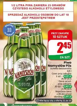Dino Piwo Namysłów Pils oferta