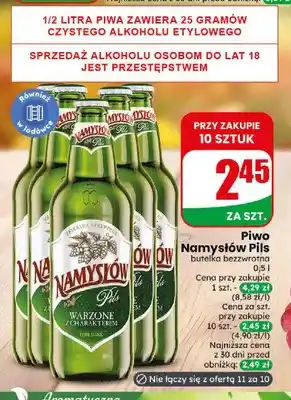 Piwo Namysłów Pils