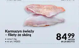 Makro Karmazyn świeży filety ze skórą oferta