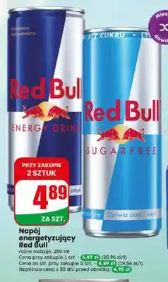 Dino Napój energetyzujący Red Bull Sugarfree oferta