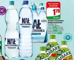 Dino Woda mineralna gazowana delikatnie Nałęczowianka oferta