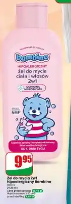 Dino Żel do mycia 2w1 hipoalergiczny Bambino oferta