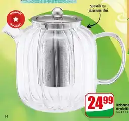 Dino Dzbanek szklany z zaparzaczem 1,4 l Ambition oferta