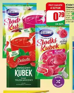 Dino Kisiel Słodki Kubek smak maliny leśnej Gellwe oferta