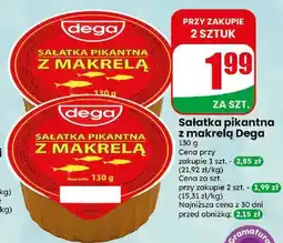 Dino Sałatka pikantna z makrelą Dega oferta
