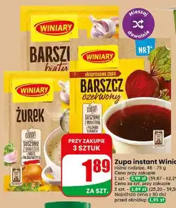 Dino Zupa instant Winiary oferta