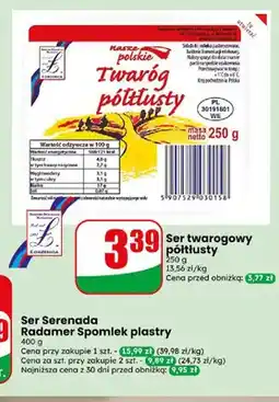 Dino Ser twarogowy półtłusty Łobżenica oferta