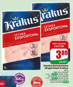 Dino Szynka konserwowa eksportowa Krakus oferta