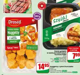 Dino Nuggetsy z piersi kurczaka Drosed oferta