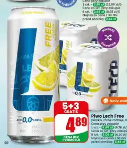 Dino Piwo bezalkoholowe Lech Lemon Pomelo oferta