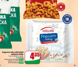 Dino Popcorn do mikrofali solony Helio 3-pak oferta