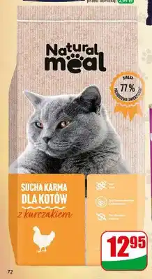 Dino Sucha karma dla kota z kurczakiem Natural Meal oferta