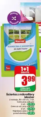 Dino Ścierka z mikrofibry do szyb i luster Master oferta