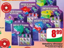 Dino Składany dinozaur fluorescencyjny oferta