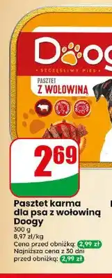 Dino Pasztet karma dla psa z wołowiną Doogy oferta