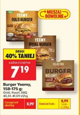 Biedronka Burger Yeemy BBQ oferta