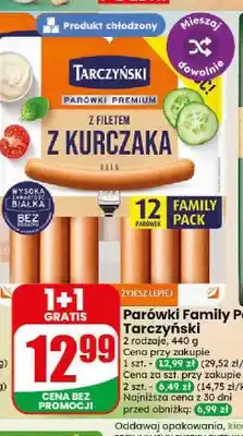 Dino Parówki Family Pack Tarczyński oferta