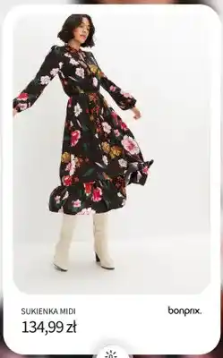 BonPrix Sukienka midi Bonprix oferta