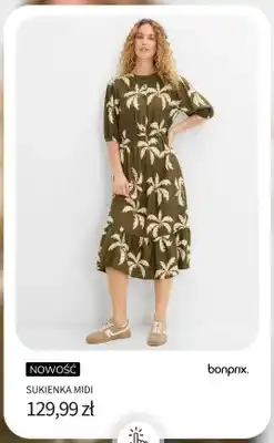 BonPrix Sukienka midi Bonprix oferta