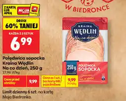 Biedronka Polędwica sopocka Kraina Wędlin Na co dzień oferta