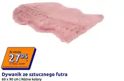 Action Dywanik ze sztucznego futra oferta