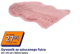 Dywanik ze sztucznego futra
