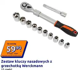 Action Zestaw kluczy nasadowych z grzechotką Werckmann oferta