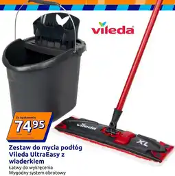 Action Zestaw do mycia podłóg Vileda UltraEasy z wiaderkiem oferta