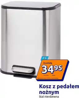 Action Kosz z pedałem nożnym Stal nierdzewna oferta