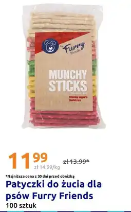Action Patyczki do żucia dla psów Furry Friends oferta