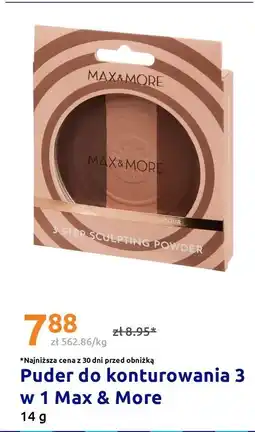 Action Puder do konturowania 3 w 1 Max & More oferta
