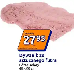 Action Dywanik ze sztucznego futra 60 x 90 cm oferta