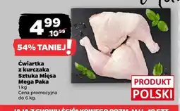 Netto Ćwiartka z kurczaka Mega Paka Sztuka Mięsa oferta