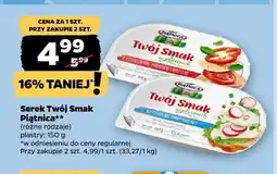 Netto Serek Twój Smak w plastrach naturalnie śmietankowy Piątnica oferta