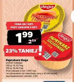 Netto Paprykarz z łososia Dega oferta