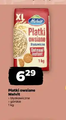 Netto Płatki owsiane błyskawiczne Melvit oferta