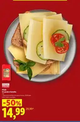Lidl Ser gouda w kawałku Pilos oferta