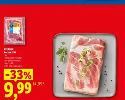 Lidl Boczek XXL Rzeźnik oferta